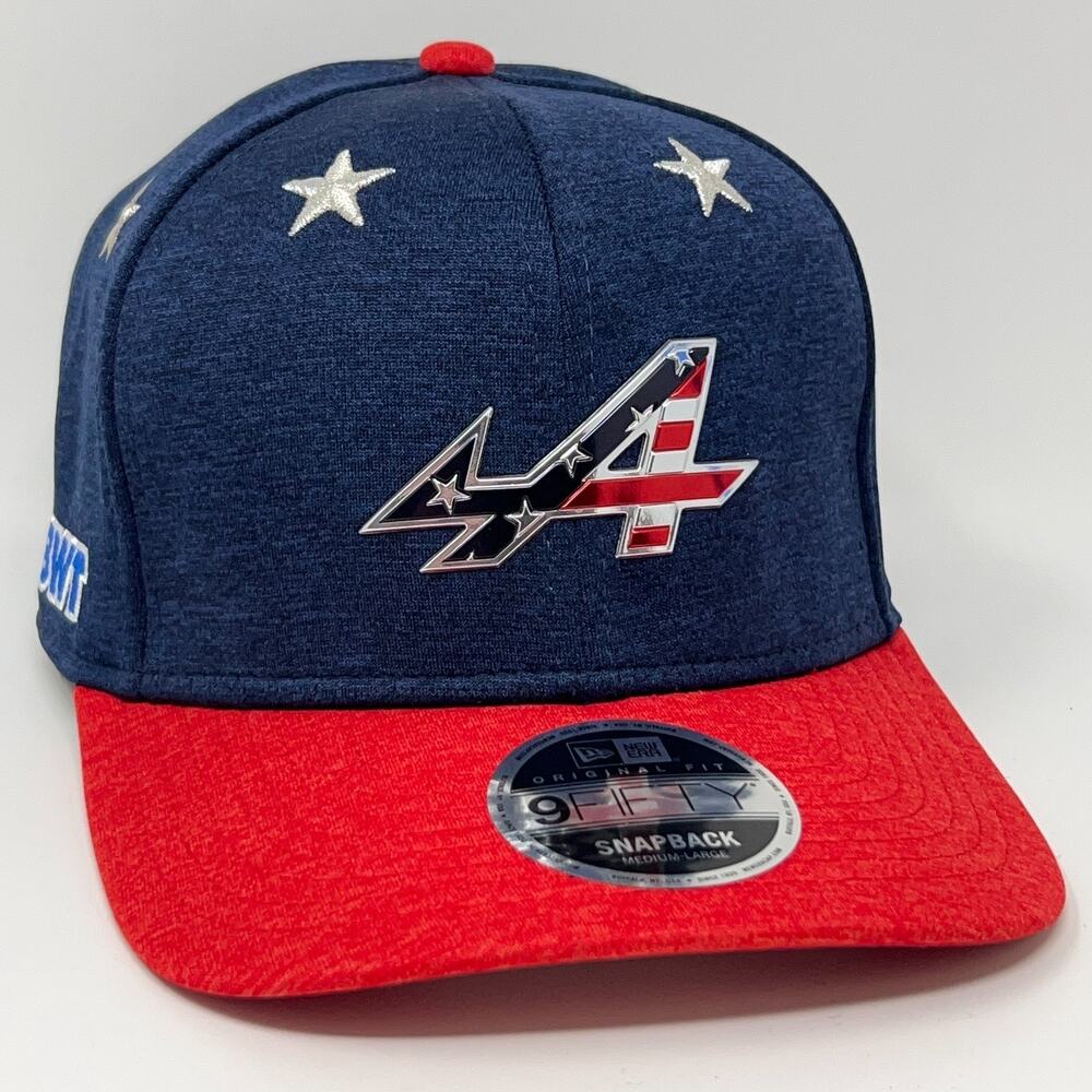 Alpine F1 Team Hat Baseball Cap Formula 1 BWT Patriotic New Era Snapback Blue